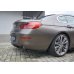 Накладки сплиттеры боковые на задний бампер на BMW 6 F06 Gran Coupe